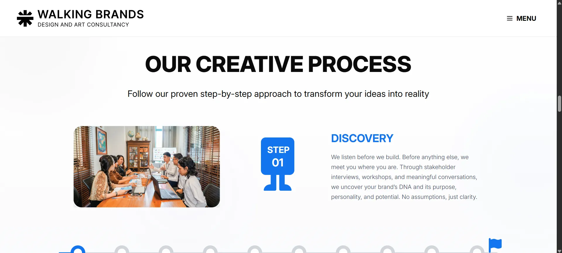 Walking Brands Dynamic Website - Screenshot 6