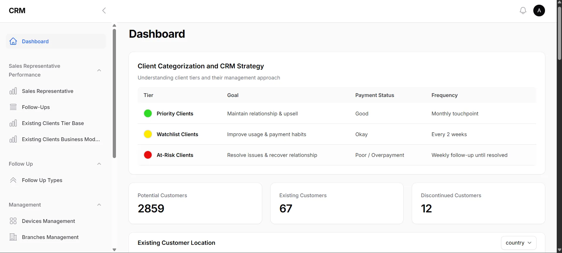 Custom and Dynamic CRM System - Screenshot 8